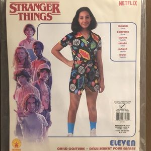Stranger Things Eleven Jumpsuit Costume